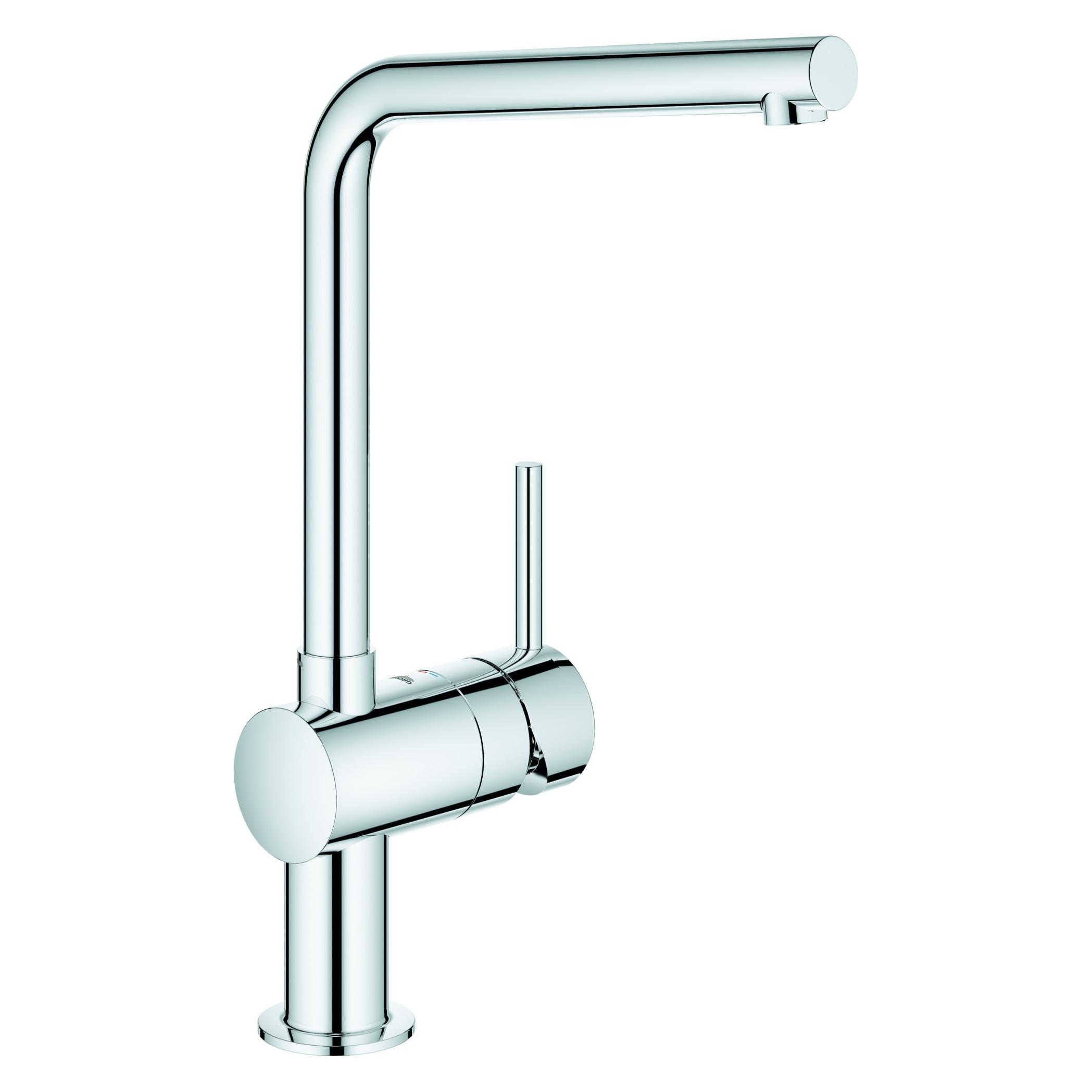 Grohe Kchenarmatur mit Einhebelmischer Minta chrom glnzend 31375000 (31375 000)