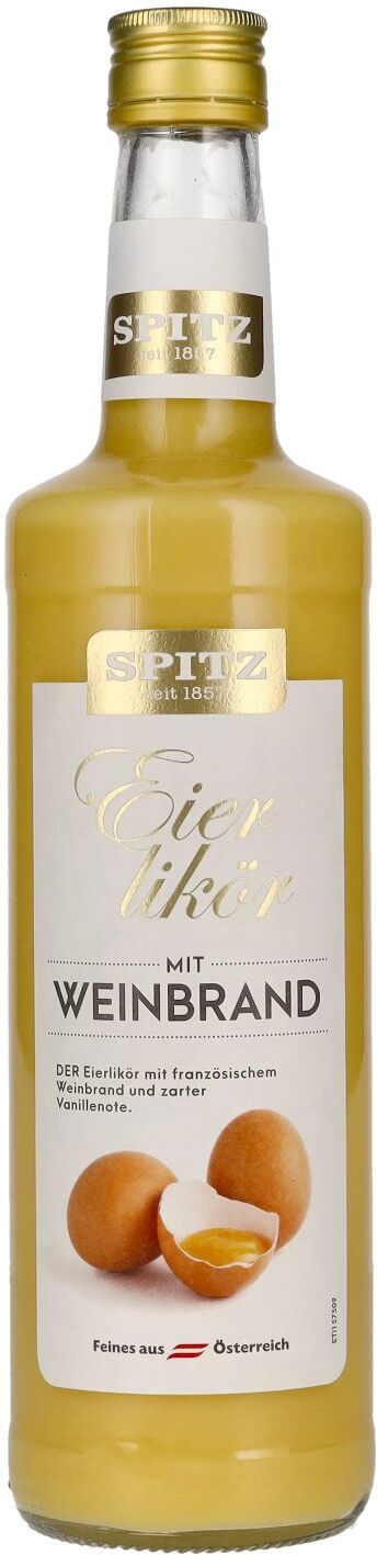 Spitz Spirituosen Spitz Eierlikör mit Weinbrand 16% Vol. 0,7l
