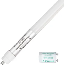 Lighto | LED-Leuchtstoffröhre | T5 | 9W | 60cm | 840 Cool White | ersetzt 14W Leuchtstoffröhre | Konventionelle EM