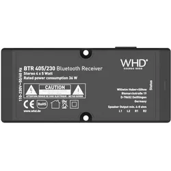 WHD Bluetooth-Receiver Set BTR405Set2/1 sw