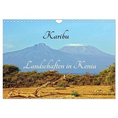 Karibu - Landschaften in Kenia (Wandkalender 2026 DIN A4 quer), CALVENDO Monatskalender