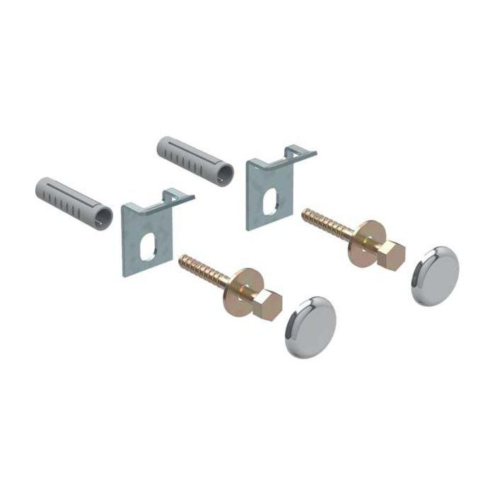 Geberit Urinal-Befestigungssatz Kerafix 551070 chrom, mit Abdeckkappen