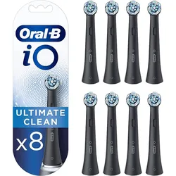 Oral-B Aufsteckbürsten iO Ultimative Reinigung 8er FFU schwarz