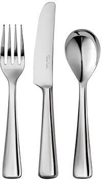 Robert Welch Malvern Bright Childs 3 Piece Cutlery Set