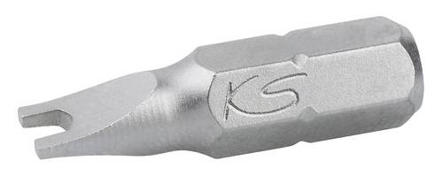 KS Tools 911.2910 Spanner-Bit Antrieb: 1/4 (6.3 mm) Abtrieb: Spanner 4mm 25mm
