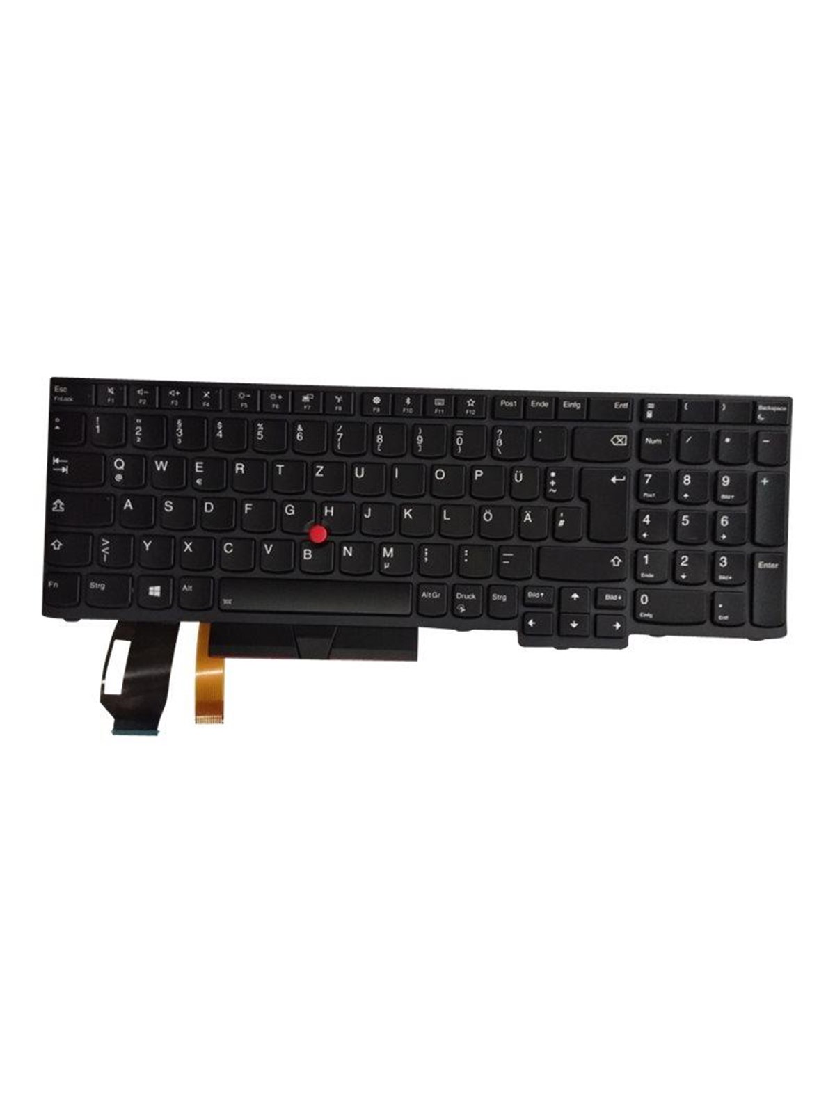 Lenovo Chicony - Laptop Ersatztastatur - Deutsch - Schwarz