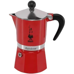 Bialetti Rainbow - Kaffeemaschine - Rot