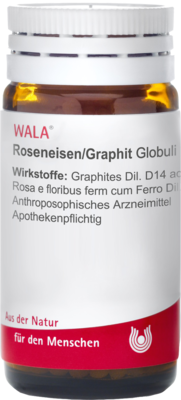 WALA Heilmittel GmbH ROSENEISEN/Graphit Globuli 20 g 08787442