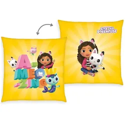 Gabbys Dollhouse Dekokissen Gelb
