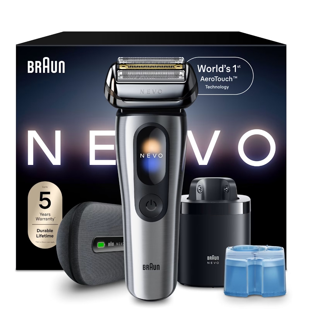 Braun NEVO 17000cc Rasierer Herren silber