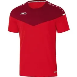 JAKO Herren T-Shirt Champ 2.0, Größe L in Rot Rot