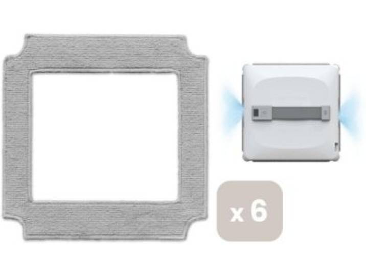 Essentielb - Lingettes Et Serpillères Pour Robot Lave-Vitres Wcr1 Cleanbot X6