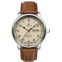 Zeppelin 9664-5 Herrenuhr Automatik 100 Jahre Méditerranée