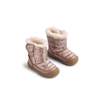 Winterstiefel WHEAT "WHEAT Winterboot Delaney 2.0 Tex", Damen, Gr. 20, braun (golden flowers), Schuhe Winterstiefel