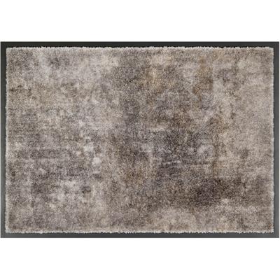 Fußmatte "Miami", grau, B:67cm H:7mm L:100cm, Kunstfaser, SCHÖNER WOHNEN-KOLLEKTION, Teppiche, Fußmatte, Türmatte, Schmutzfang, In und Outdoor, Sauberlauf, Läufer