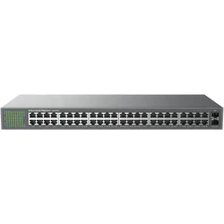 Grandstream Networkswitch GWN7706 (48 Ports), Netzwerk Switch, Schwarz