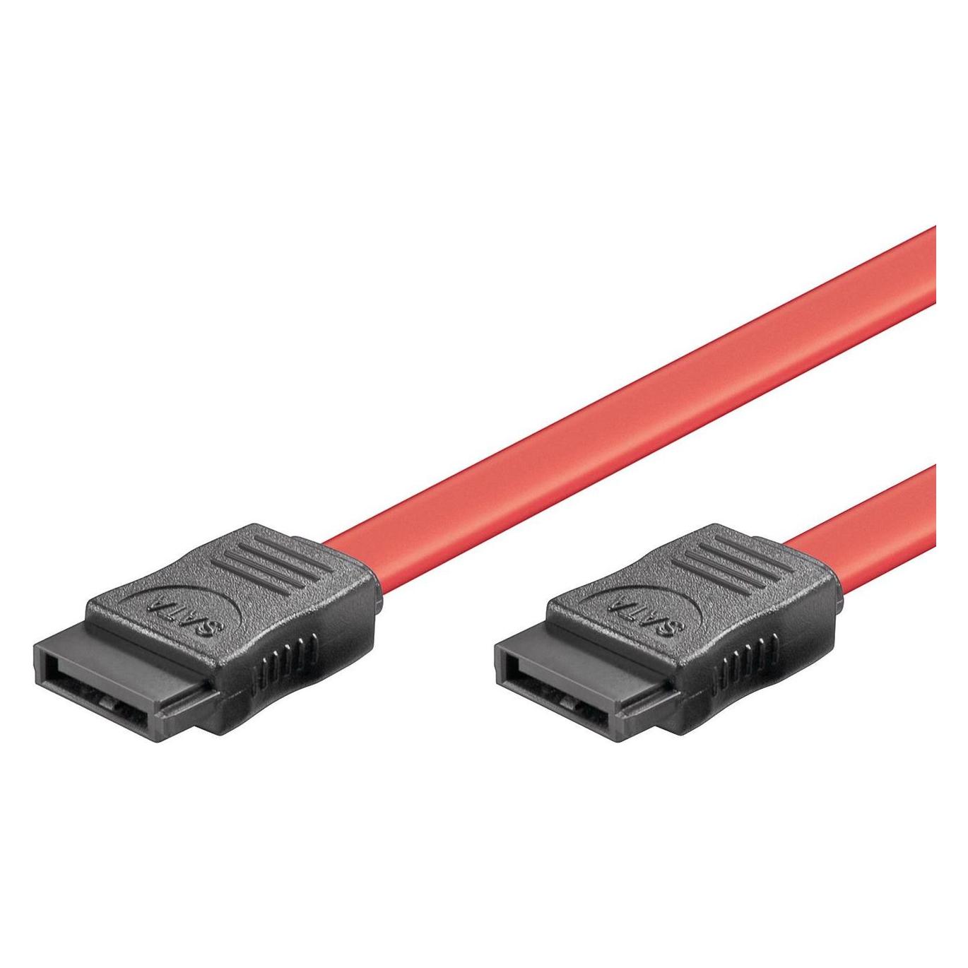 Goobay HDD S-ATA Kabel 1,5 GBits / 3 GBits, Rot, 0.5 m (50 cm, SATA) (50915)
