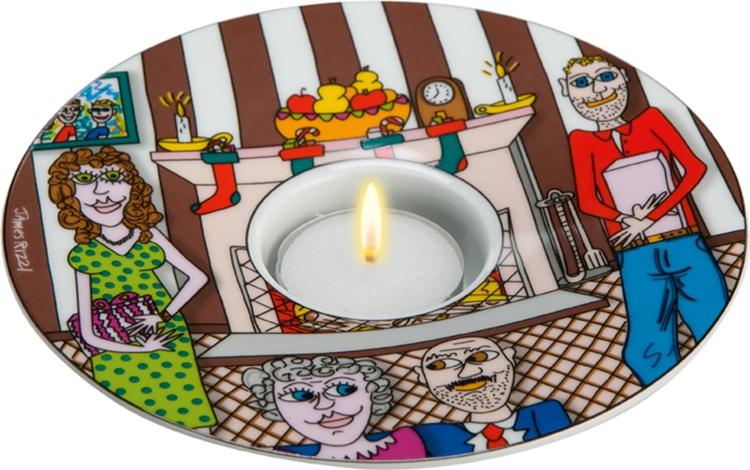 Goebel Kunstmok Kerst met de Familie