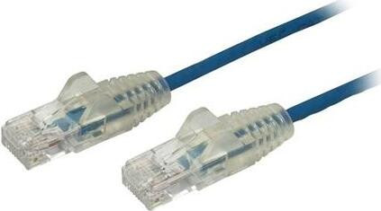 StarTech Cat6-patchkabel 2,5 meter - Blauw - Slank - Snagless RJ45 - LSZH - 28 AWG koperdraad