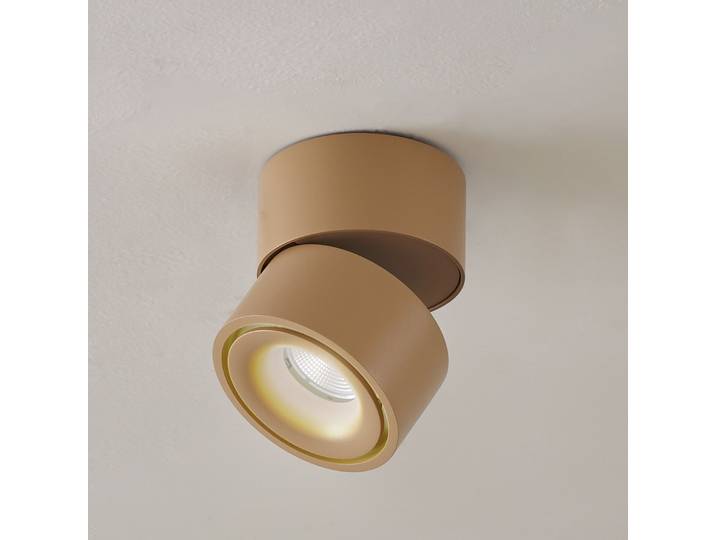 Rotari Spot pour plafond LED à 1 lampe brun 8,9 W - Arcchio - Couloir - Moderne - Aluminium - Rond
