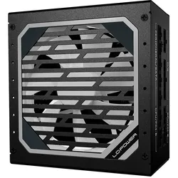 LC Power Netzteil LC6550M V2.31 550 W Modular 80 Plus Gold schwarze Hammerschlagoptik