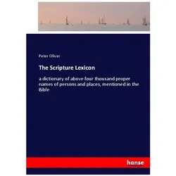 The Scripture Lexicon, Sachbücher von Peter Oliver