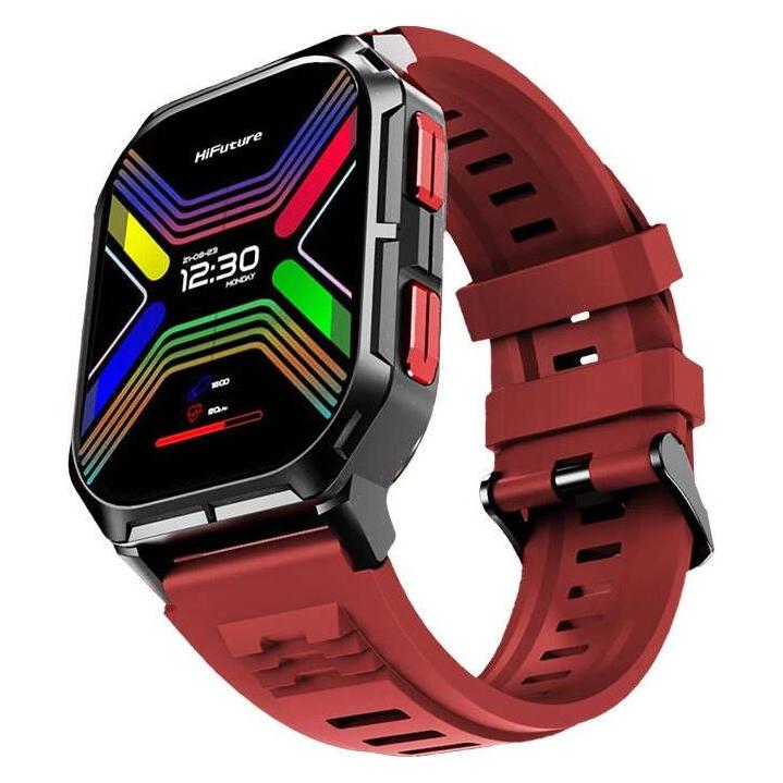 HiFuture FutureFit Ultra3 Smartwatch Red (41 mm, Rot, ohne SIM) (FutureFit Ultra3 Red)