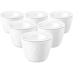 Seltmann Life Fashion Snack and Egg, Eierbecher, Weiss