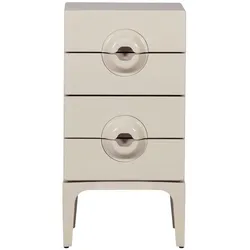 Kommode Merge Holz Grau