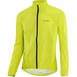 LÖFFLER Herren Regenjacke BIKE WPM POCKET, Größe 48 in Gelb Gelb