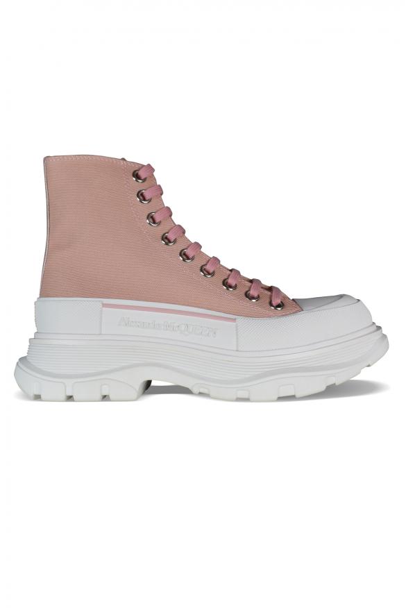 Alexander McQueen sneakers Tread glad roze