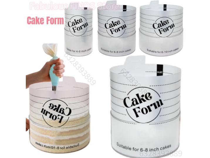 Moule à gâteau rond réglable, outils de Fondant rétractables, anneau de gâteau en Mousse, cercle acrylique, anneau de cuisson, bricolage, forme de gâteau en Mousse