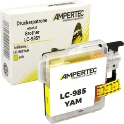 Kompatible Tinte ersetzt Brother LC-985Y yellow
