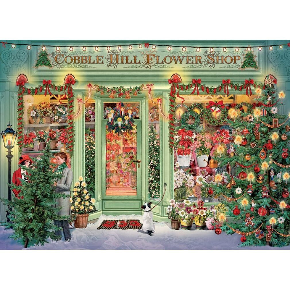 Cobble Hill Kerstbloemenwinkel, 1000 stuks
