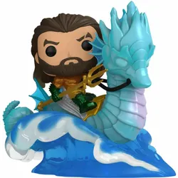 Funko Aquaman and the Lost Kingdom POP! Rides Deluxe Vinyl Figur Aquaman & Storm 15 cm