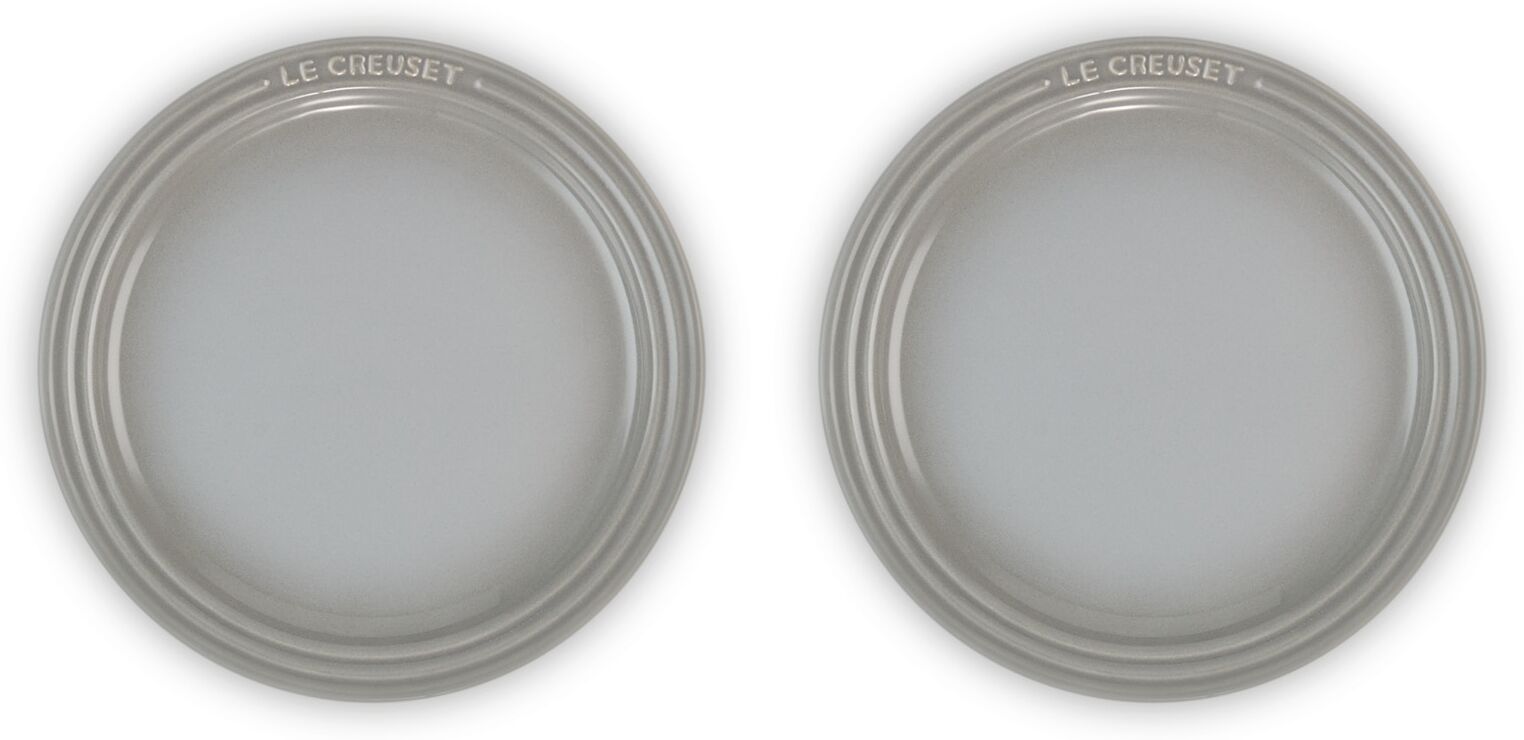Le Creuset Set de 2 platos Tokyo . Gris claro