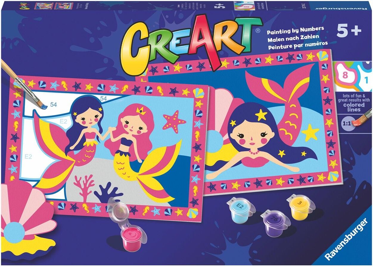 Ravensburger: Creart Jr - Mermaids (23714)