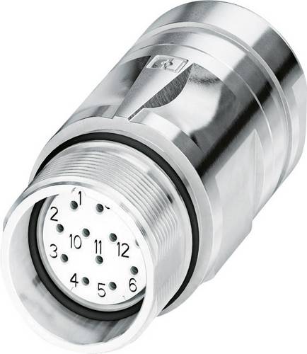 Phoenix Contact M23 Kupplungsteckverbinder 1620158 CA-12S1N8A90DN Silber Inhalt: 1St.
