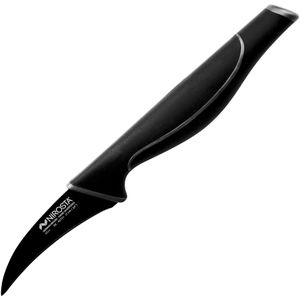 Nirosta Gemüsemesser Wave 43731, 7 cm Edelstahlklinge, Kunststoffgriff