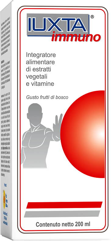 FITO FARMA ITALIA Srl Iuxta Immuno 200ml - Integratore Immunitario con Echinacea, Astragalo, Vitamine, Senza Glutine e Lattosio