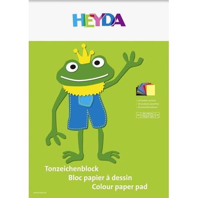 Brunnen Heyda Tonpapier-Block A3, 10 Blatt