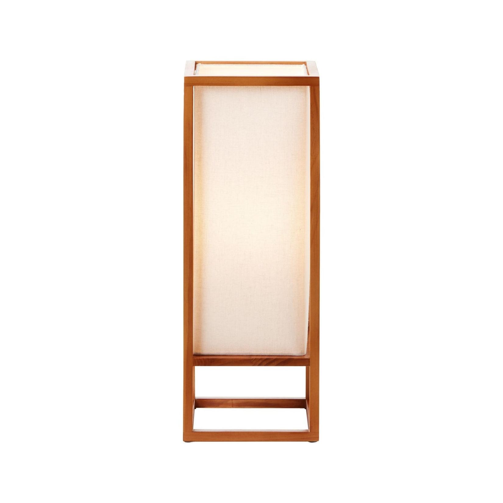 BRILLIANT Lampe, Seaside Tischleuchte 53cm natur/weiß, 1x A60, E27, 40W, Mit Schnurzwischenschalter