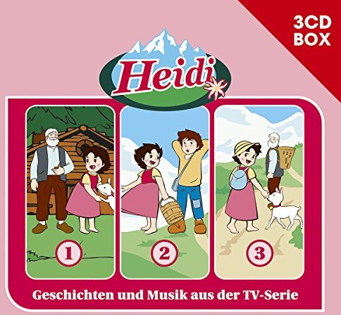 Johanna Spyri - Heidi (Classic) - 3CD Hörspielbox Vol. 1 (Studio 100) - Preis vom 18.10.2026 15:28:09 h
