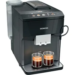SIEMENS Kaffeevollautomat "EQ500 classic TP513D09, viele Kaffeespezialitäten, OneTouch-Funktion", schwarz (klavierlack schwarz), B:26,5cm H:37,3cm T:44,8cm, Kaffeevollautomaten, intuitives Farbdisplay, automatische Dampfreinigung, schwarz, Kaffeevollautomat