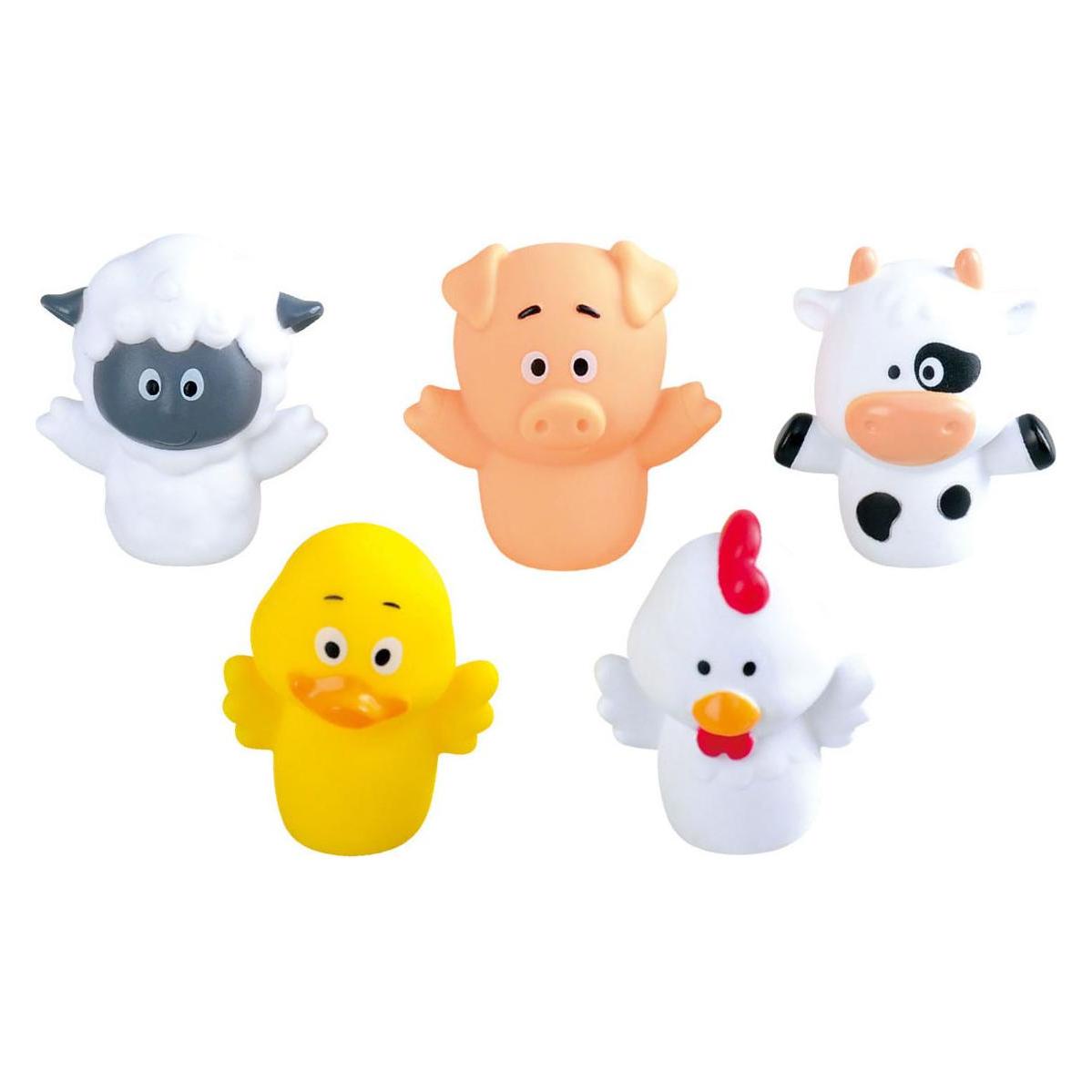 Play Fingerpuppen Bauernhoftiere, 5-tlg. (49619583)