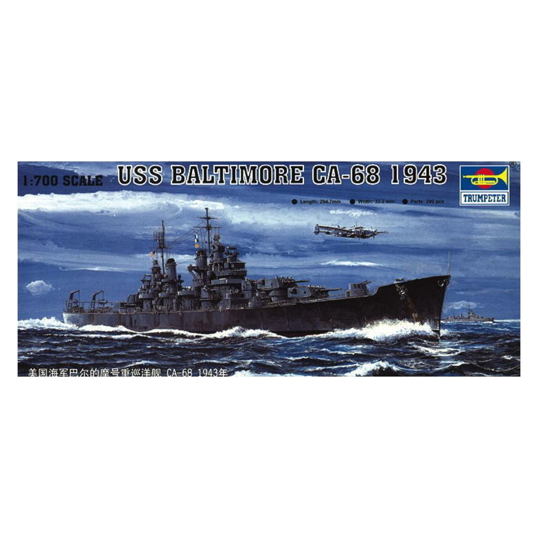 Trumpeter USS Baltimore CA-68 1943 (05724)