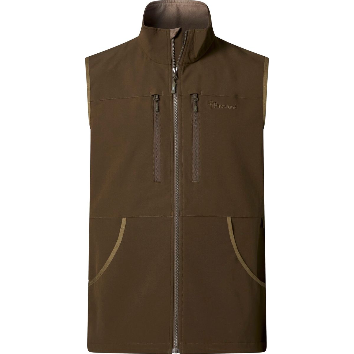 Pinewood Dog Sports Stretch Vest d.olive (128) S 1-52910128005