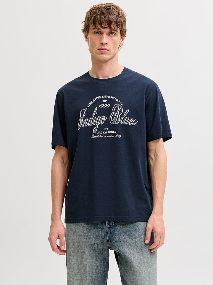 Jack & Jones Shirt "Denver" in Dunkelblau - S