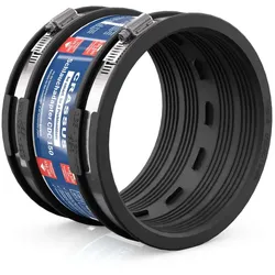Crassus Schlauchadapter Typ 1 CDC 150 (135-150mm), bis 0,6 bar, EPDM / V2A