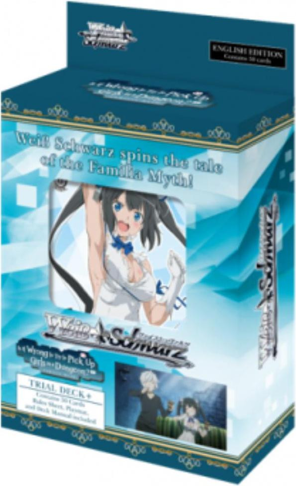 Bushiroad Weiss Schwarz Trial Deck Is It Wrong to Try to Pick Up Girls in a Dungeon?